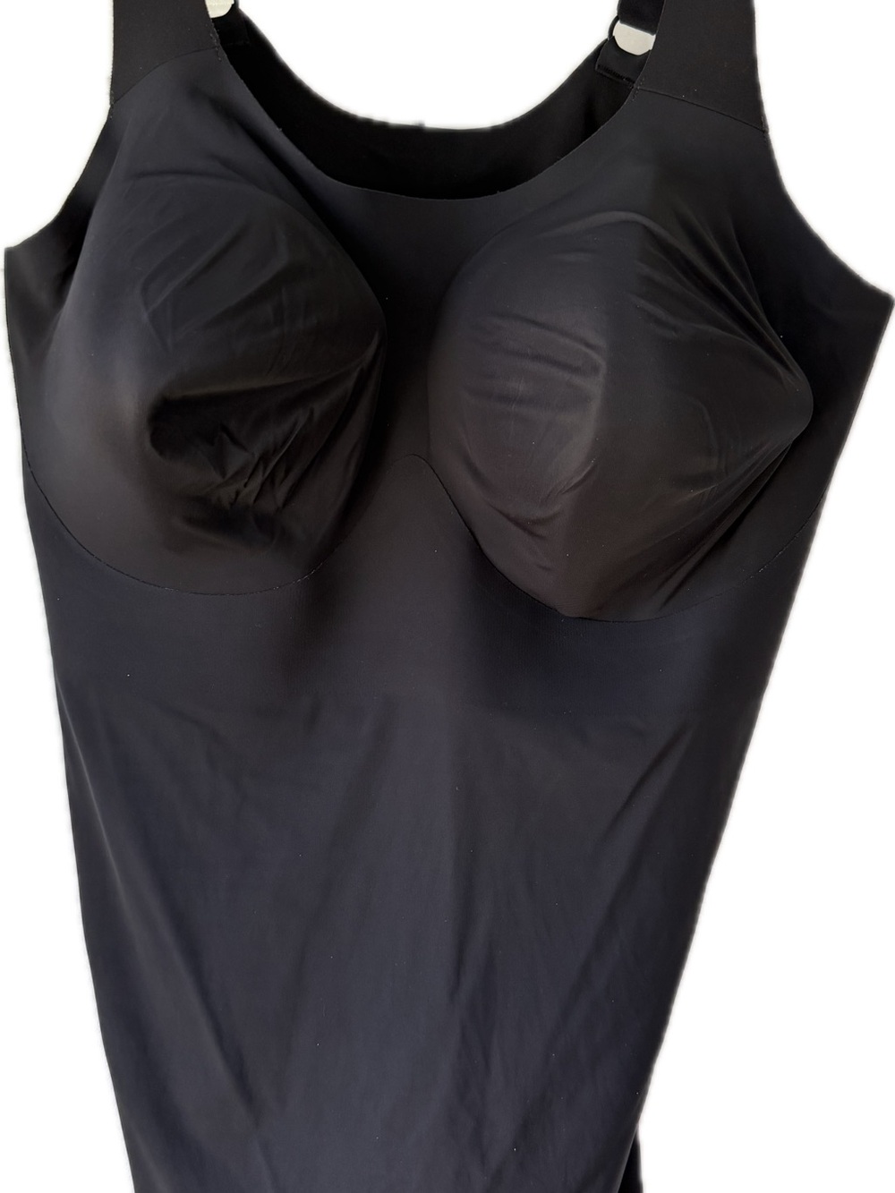 Evelyn & Bobbie Structured Scoop Bra Tank; removable cups, adjustable straps; 3X